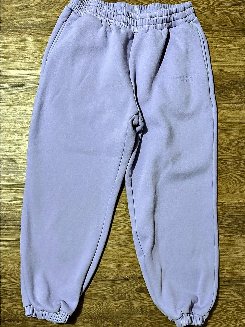 Lavender Comfrt Collection Pastel soft Jogger Pants Like New